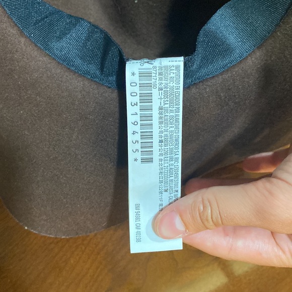 Forever 21 Women Straw Hat Wool Winter Floppy Brown - Picture 4 of 4